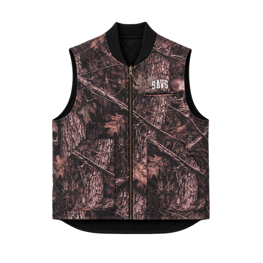 SAVS 'DEAD TREE CAMO' REVERSIBLE DUCK VEST