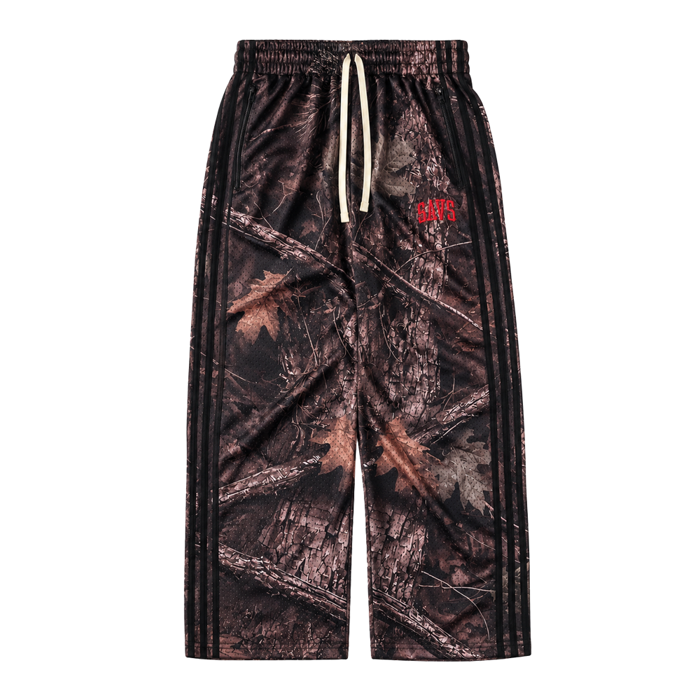 SAVS STRAIGHT LEG TRACK PANTS - DEAD TREE CAMO