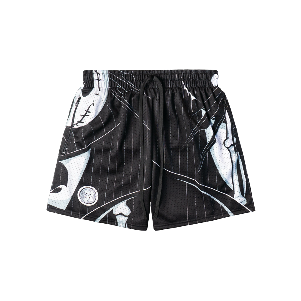 "SKELLINGTON" MEN'S TRIMLESS HOOP SHORTS