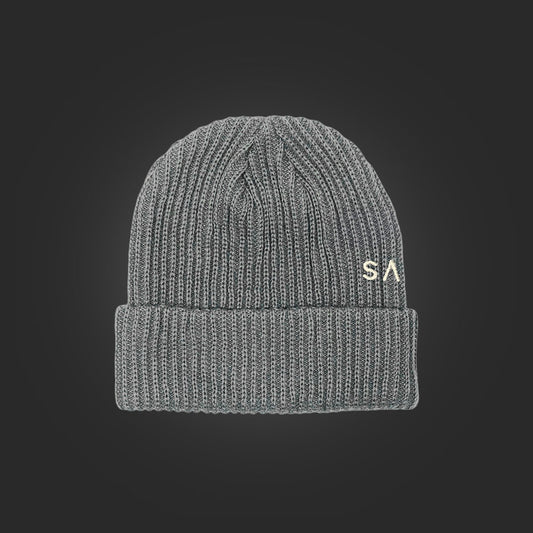 SAVS "GI" KNIT BEANIE - COOL GREY