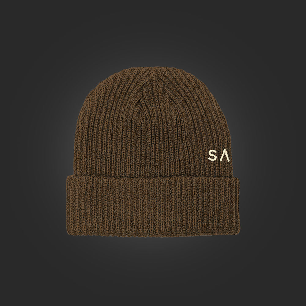 SAVS "GI" KNIT BEANIE - MOCHA