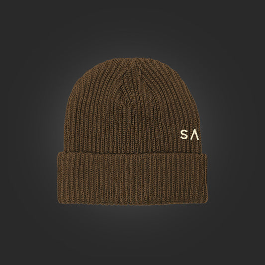SAVS "GI" KNIT BEANIE - MOCHA