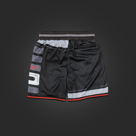 "8-BIT" HOOP SHORTS
