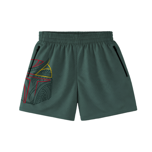 "KAVA HUNTER" MEN'S TRIMLESS HOOP SHORTS
