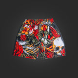 SAVS STEAL - SAVS x PROJECT X "EXPLOSIVO" BONE FLORAL HYBRID SHORTS