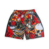 SAVS STEAL - SAVS x PROJECT X "EXPLOSIVO" BONE FLORAL HYBRID SHORTS