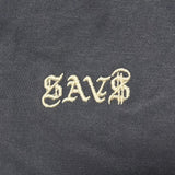 SAVS EMBROIDERED OLD E TSHIRT - DARK GREY