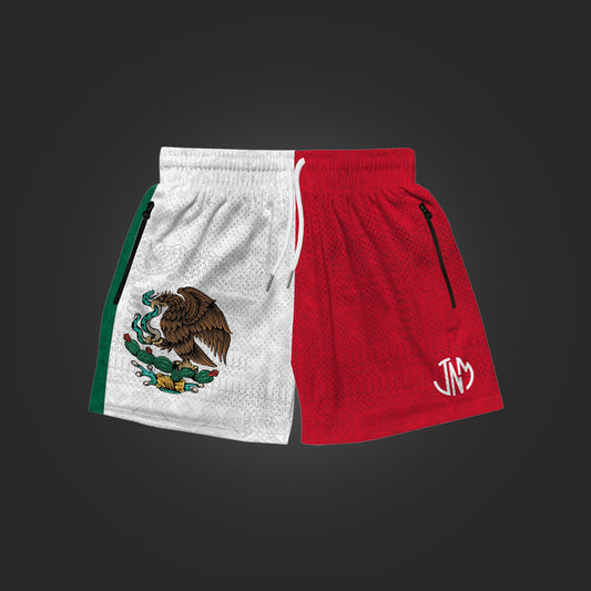 SAVS x JNM MEXICO GYM SHORTS