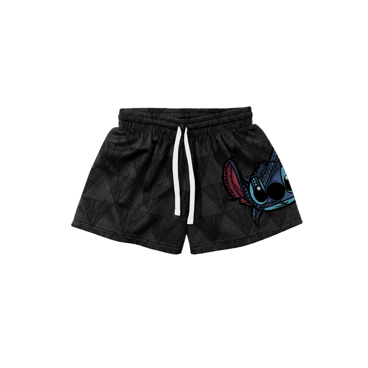 "KAVA 626" KIDS HOOP SHORTS - BLACK