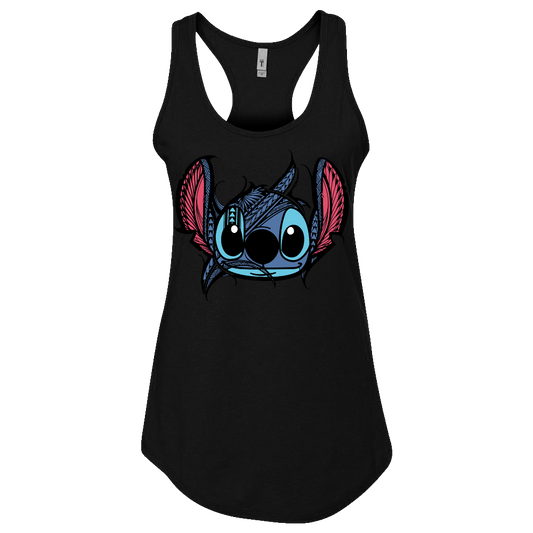 "KAVA 626" WOMEN'S RACERBACK TANK - BLACK
