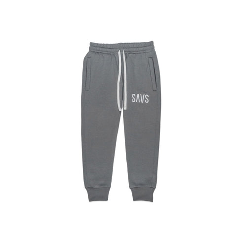 KIDS SAVS LOOSE FIT CUFFED JOGGERS - COOL GREY