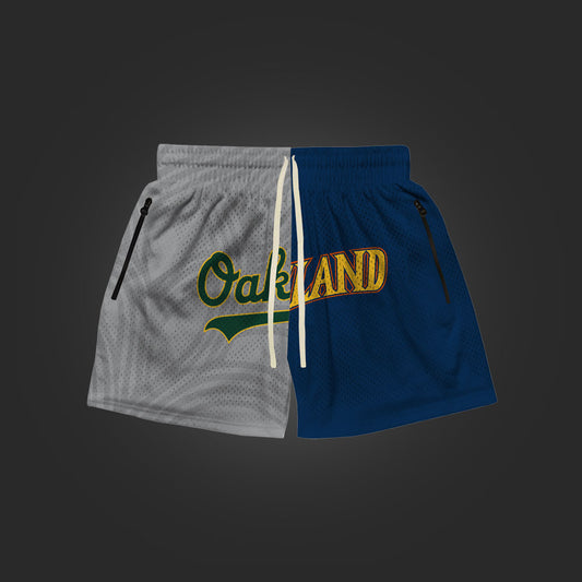 SAVS OAKLAND SPLIT MESH SHORTS