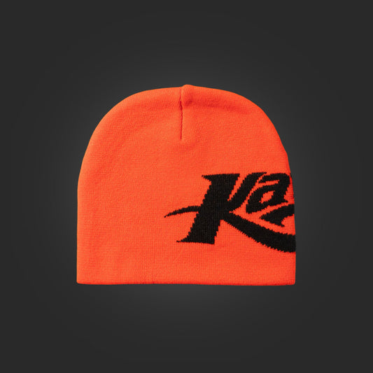 SAVS x KAVA SKULLY BEANIE - ORANGE