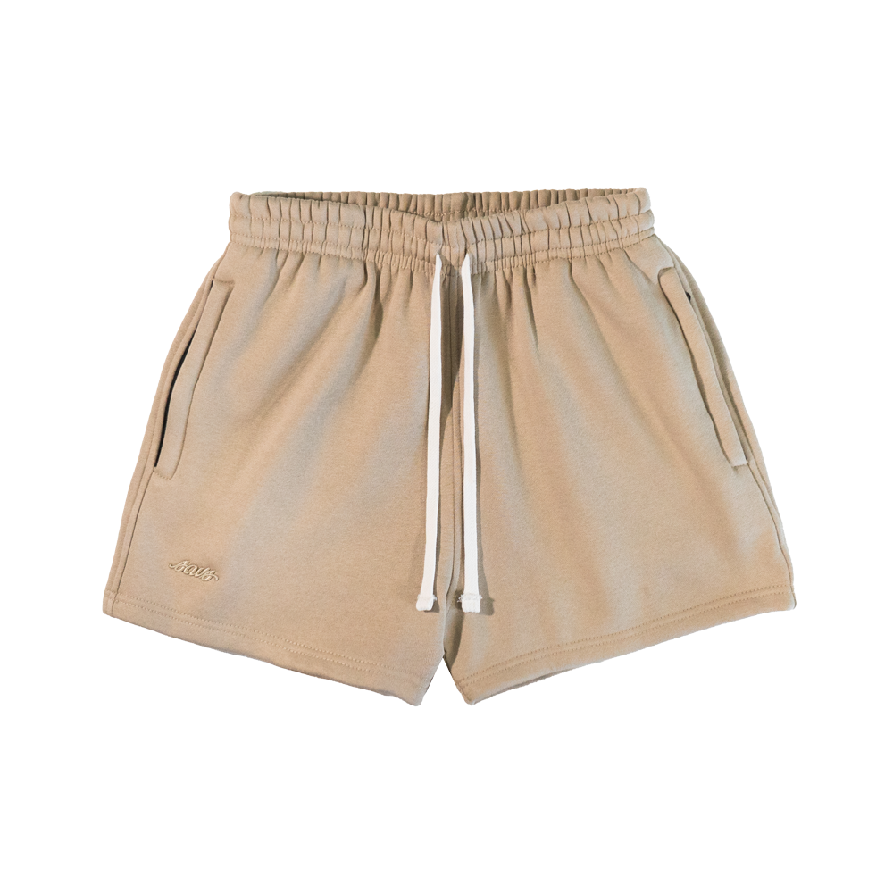 LADY SAVS FLEECE SHORTS - PLAZA TAUPE