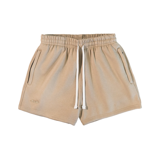 LADY SAVS FLEECE SHORTS - PLAZA TAUPE