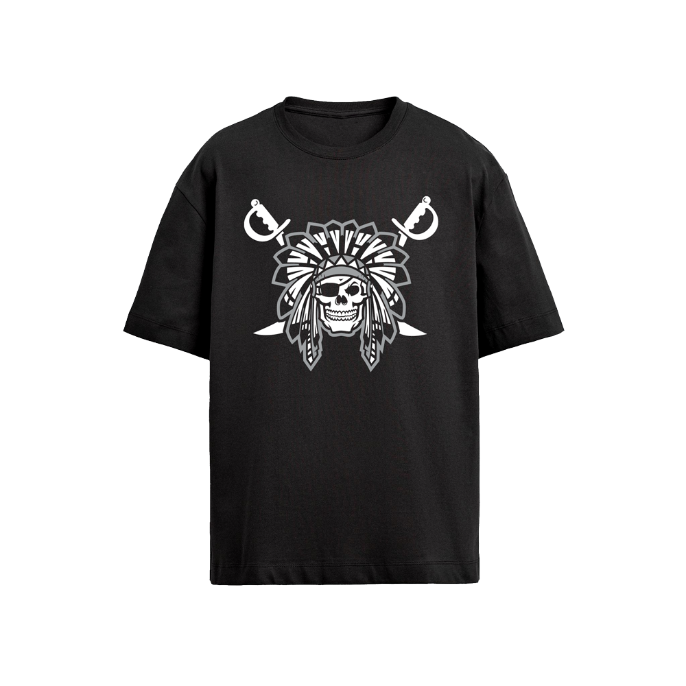 RAIDER SAVS TSHIRT - BLACK
