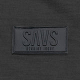 SAVS GENUINE ISSUE TSHIRT - BLACK