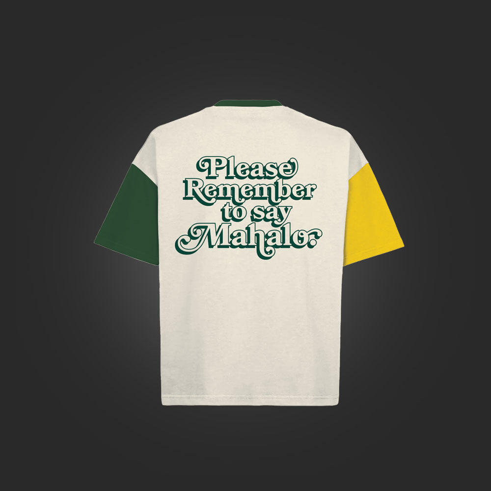 SAVS X FREE ALOHA SHIRT - GREEN/YELLOW