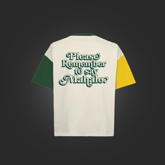 SAVS X FREE ALOHA SHIRT - GREEN/YELLOW