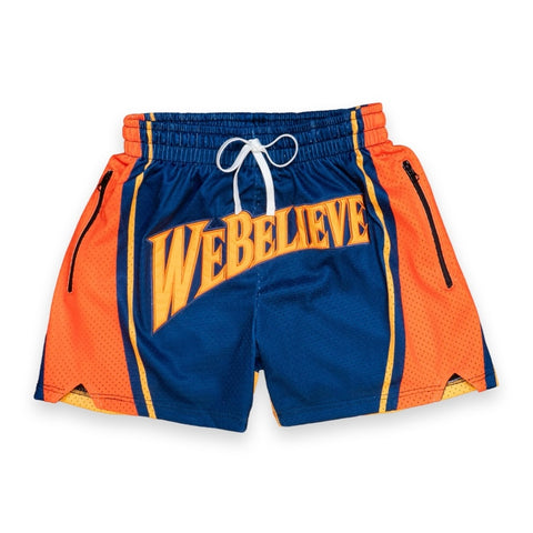 SAVS x BARON DAVIS "WE BELIEVE" MEN'S HOOP SHORTS - NAVY