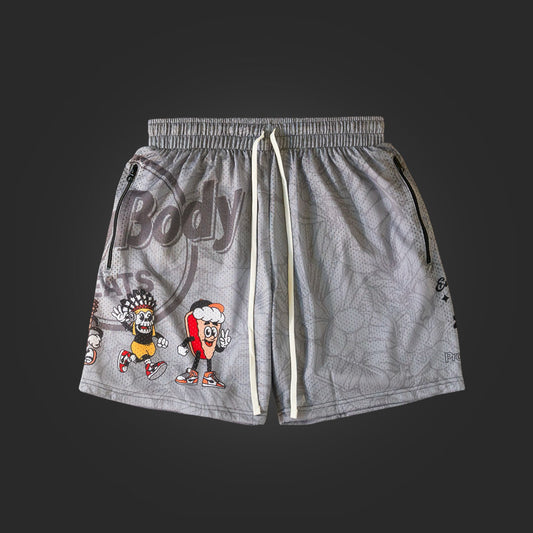 SAVS X PROJECT X  "PIEGUY & FRIENDS" GYM SHORTS
