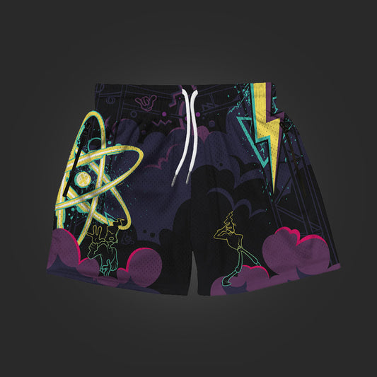 SAVS X PROJECT X "POWERLINE" GYM SHORTS