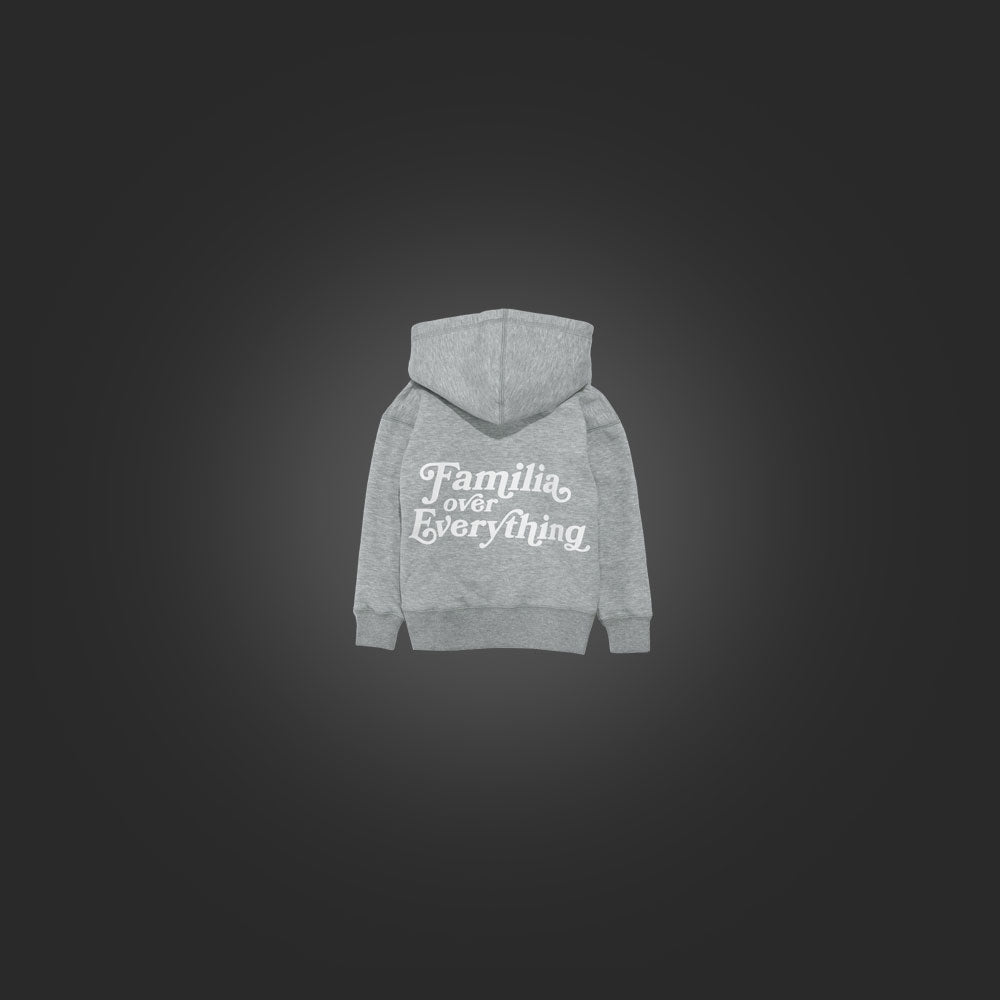 FOE '25 TODDLER DROP SHOULDER HOODIE - HEATHER GREY