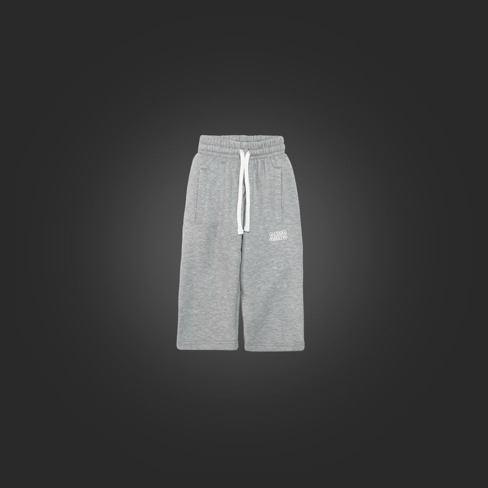 TODDLER SAVS STRAIGHT LEG SWEATS - HEATHER GREY