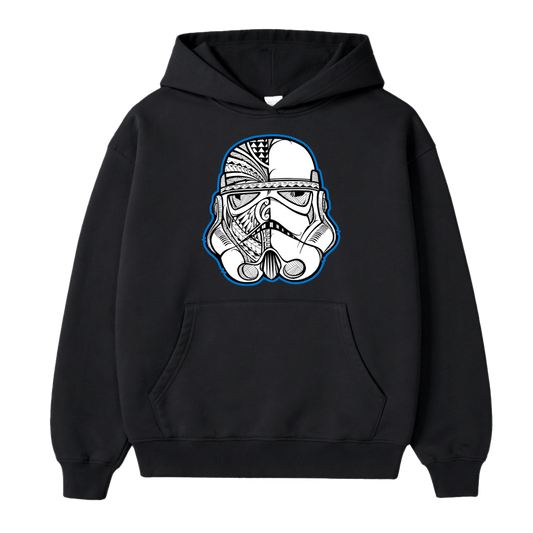 "KAVA TROOPER" MEN'S HOODIE - BLACK