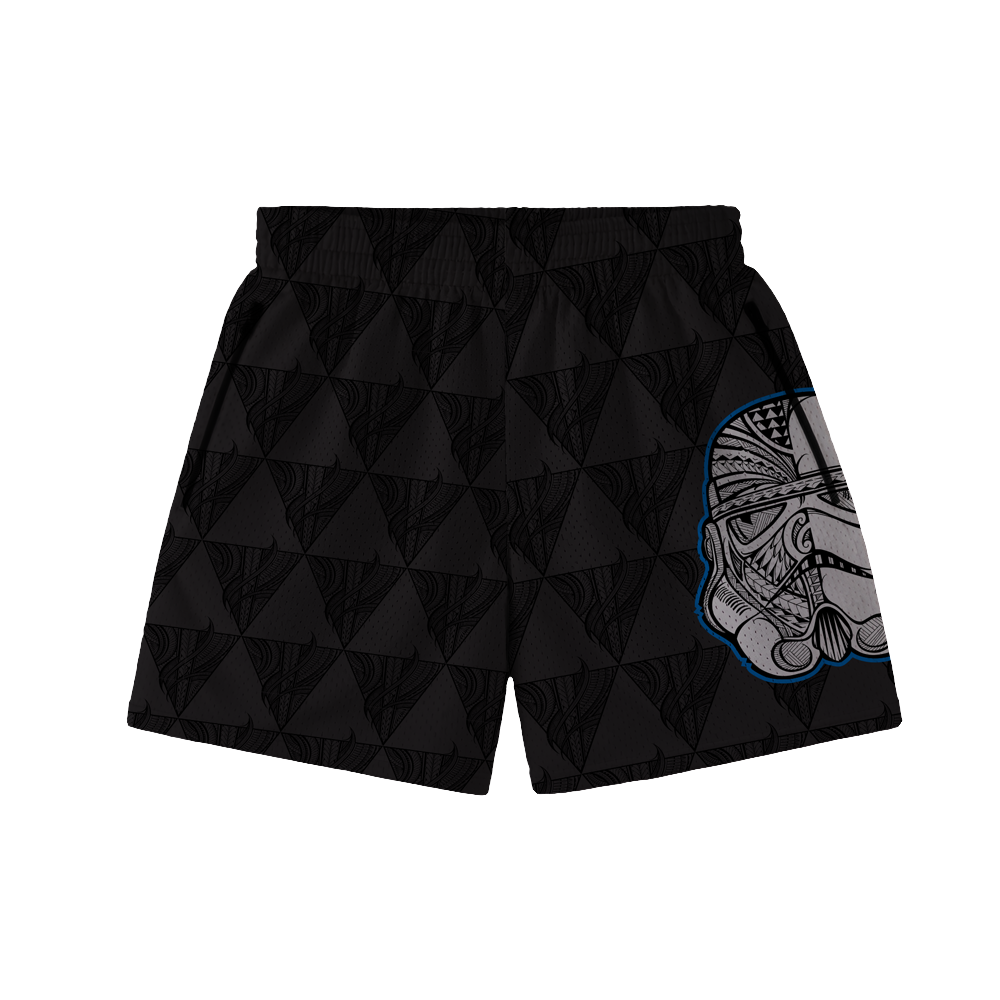 "KAVA TROOPER" MEN'S TRIMLESS HOOP SHORTS