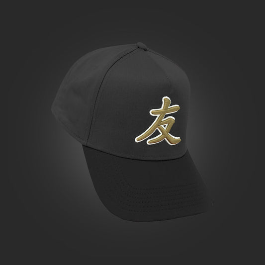 SAVS x YFK "ESSENTIAL" SNAPBACK - BLACK/GOLD