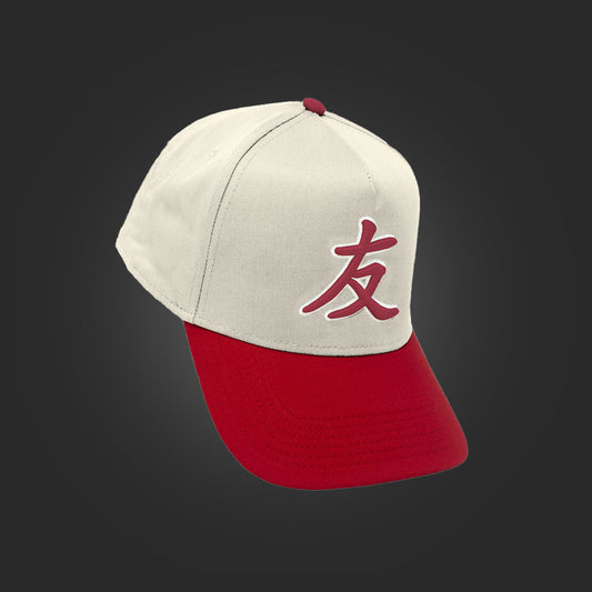 SAVS x YFK "ESSENTIAL" SNAPBACK - SAIL/RED