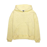 SAVS EMBOSSED HOODIE - CANARY