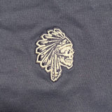 SAVS EMBROIDERED CHIEF TSHIRT - DARK GREY