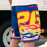 "SHAKE & BAKE" MENS HOOP SHORTS